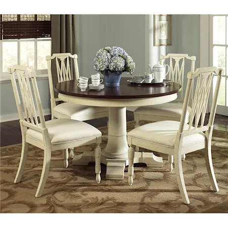 Round Dining Table & Chair Set